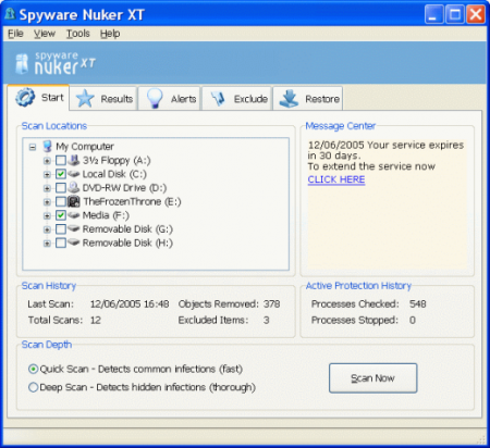 Spyware Nuker XT v4.9.22.1815